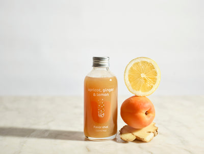 apricot, ginger and lemon flavor shot 4oz