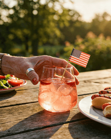 4 ways to garnish your Bruusta for the Fourth of July