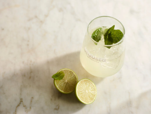 Lime, mint and agave