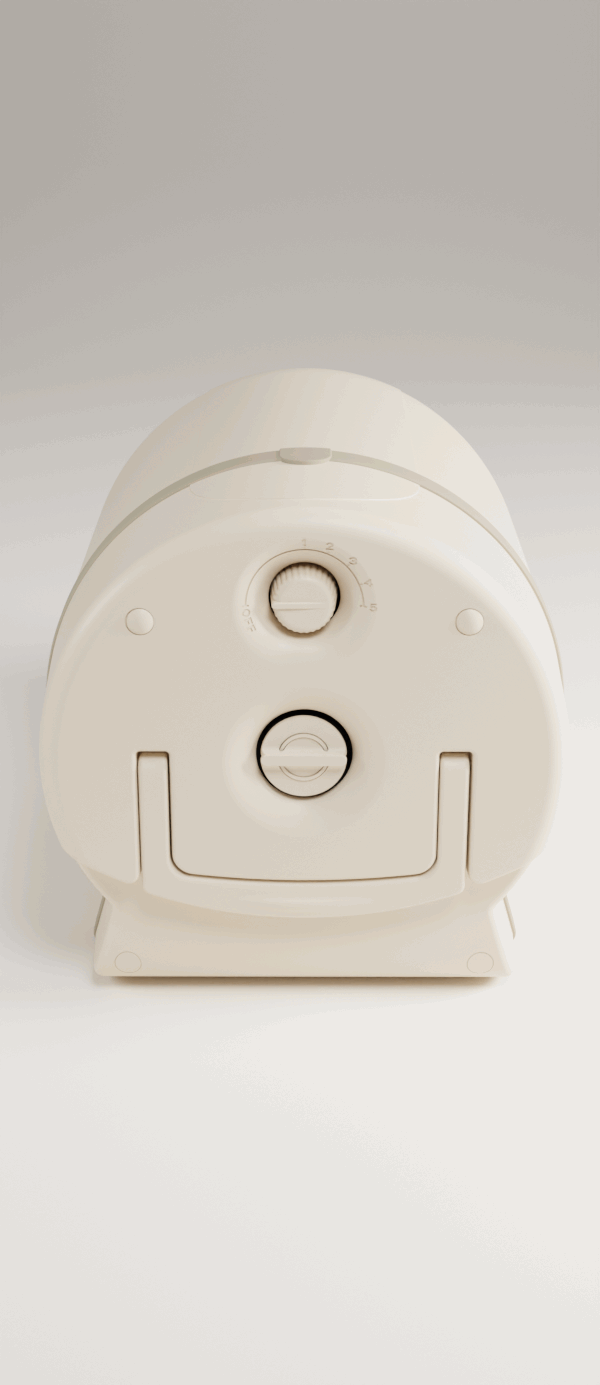 Carbonation dial to OFF