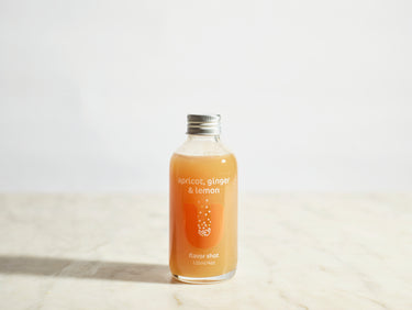 apricot, ginger and lemon flavor shot 4oz