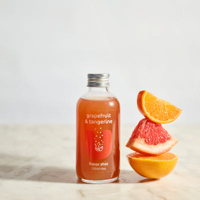 grapefruit and tangerine flavor shot 4oz