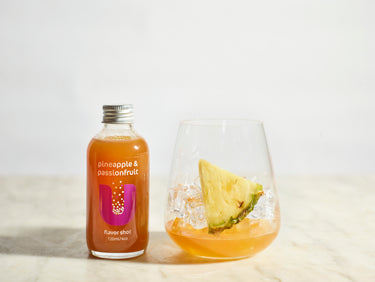 pineapple and passionfruit flavor shot 4oz