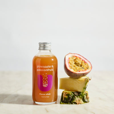 pineapple and passionfruit flavor shot 4oz